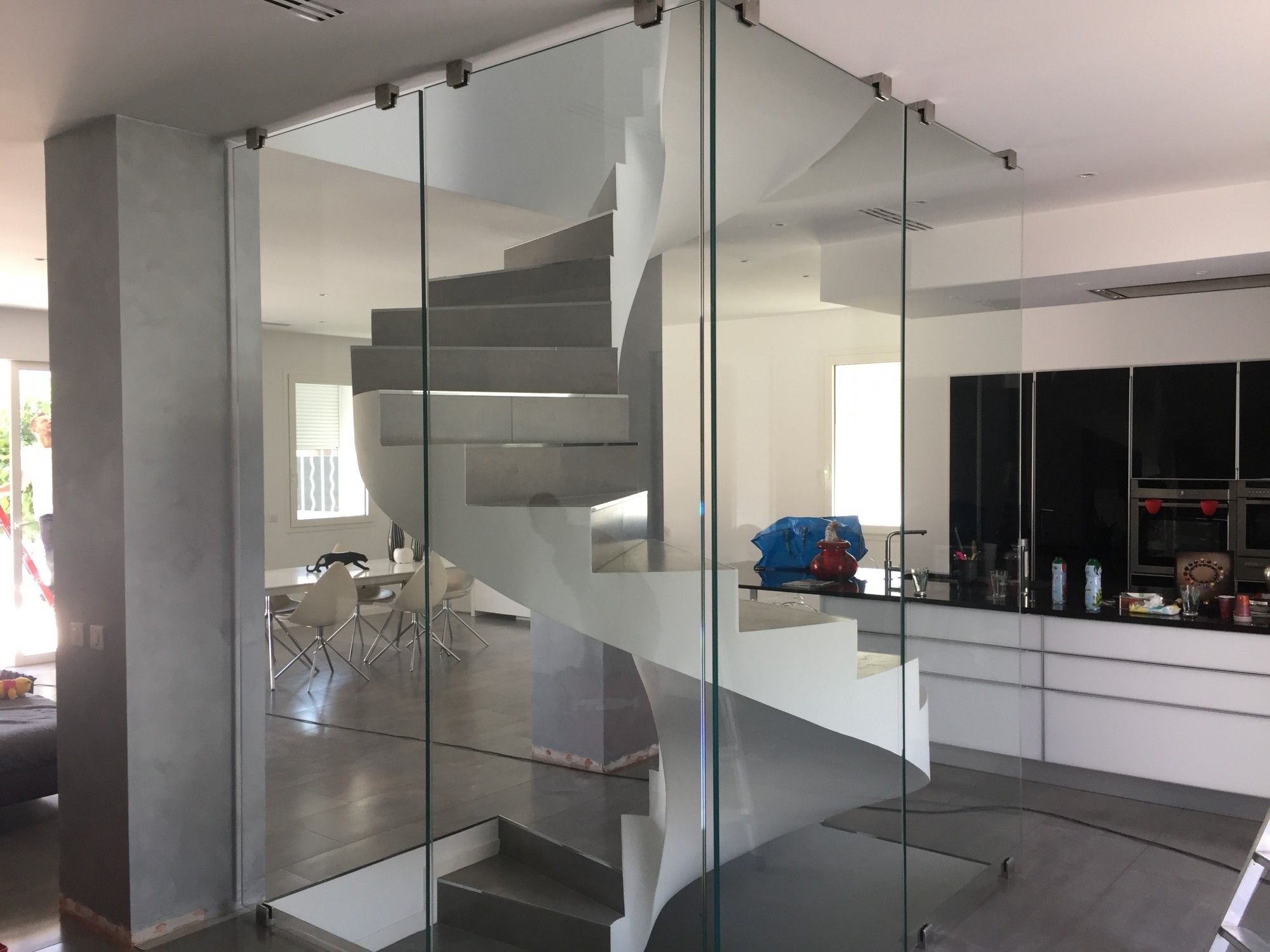 Garde-corps design pour escaliers